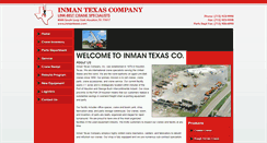 Desktop Screenshot of inmantexas.com