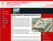 Tablet Screenshot of inmantexas.com